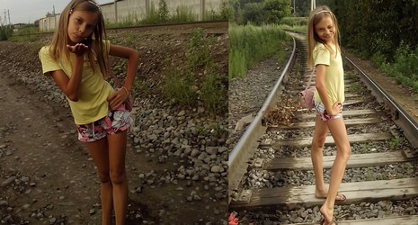 children in leggings