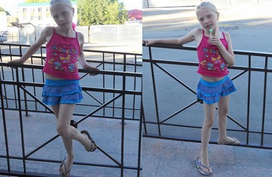 children in leggings