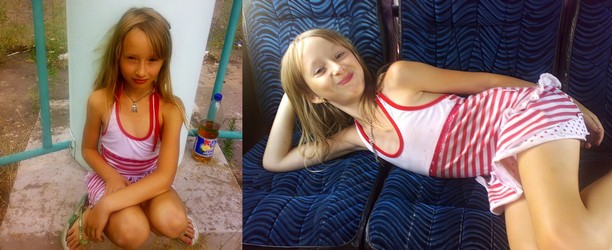 children in leggings